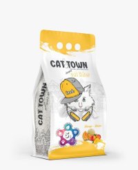 Asternut Igienic Cat Town Mango si Pepene Galben pentru Pisici, 5 L - 1