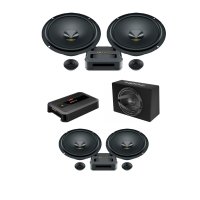 Pachet difuzoare auto cu subwoofer pentru Ford Mondeo Mk4 2007 - 2010 Hertz Dieci Pro 1030 W - 1