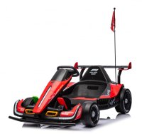 Kart electric pentru copii Racing F1 500W, 24V, cu telecomanda si functie drift, rosu, pentru varsta 3-11 ani - 1