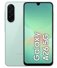 Samsung Galaxy A26 - Telefon Mobil 5G cu Procesor Exynos 1380, Ecran Super AMOLED 6.7inch, 8GB RAM, 256GB, Camera Tripla 50+8+2MP (Verde) - 1