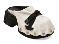 Papuci albi GRYXX 68135 din piele naturala pentru femei - 1