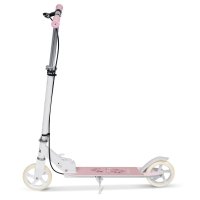 Trotineta pentru copii Ricokids Kodi Ballerina pliabila, inaltime ghidon reglabila, platforma antiderapanta, roti din PU rezistente, rulmenti ABEC-7, 2 frane de mana si picior, manere ergonomice pliabile si cric - 5