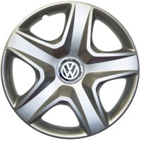 Set 4 capace roti Kerime R16, potrivite jantelor de 16 inch, pentru VW Volkswagen, Model 418 - 1