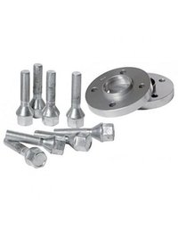 Set Distantiere Roti Auto 5x120 - 20mm cu Butuc 72.6 si Prezoane M14 pentru BMW X6 E71 - 1
