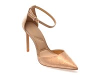 Pantofi eleganti ALDO aurii, DERPERLA 714, din piele ecologica - 1
