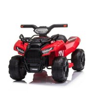 ATV Electric pentru Copii Baby Mix 6V, Honda Red, Pana la 25 kg, Sunete Interactive si Scaun Confortabil - 1