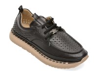 Pantofi GRYXX negri, 210YZ65, din piele naturala - 1