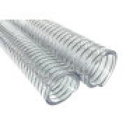 Furtun Absorbtie (aspiratie), 12mm, PVC cu spirala din otel galvanizat - 1