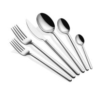 Set tacamuri 36 bucati Allegra Argintiu 23.4x23.4x23.4 cm - 1