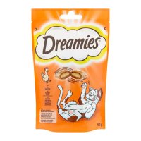 DREAMIES Pui pentru Pisici - Punguță Recompense 60g - 2