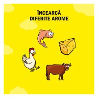 DREAMIES Pui pentru Pisici - Punguță Recompense 60g - 7