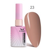 Rubber Base Everin Nudelicious 23 – Bază rubber Nude, HEMA &amp; TPO Free, 15ml - 1