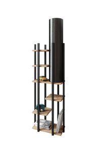Lampadar Vogue Negru 25x160x45 cm - 1