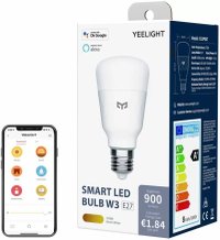 Bec Yeelight LED Smart bulb W3 (Dimmable), Lumina Alba,E27, YLDP007 - 1