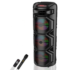 Boxa portabila ZQS8301 cu microfon si telecomanda, 8x3 inch, 4500mAh - 1