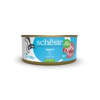 SCHESIR Complete Nutrition, Ton, conservă hrană umedă pisici, (în aspic), 140g - 2