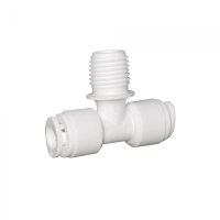 Conector Teu 1/4 Quick cu Filet Exterior 1/4 - 1