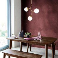 Lustra Damar Galben 55x15x65 cm - 1