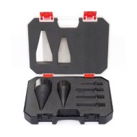 Set burghie pentru despicat lemn, 32mm/42mm, KD11248, Kraft&Dele - 8