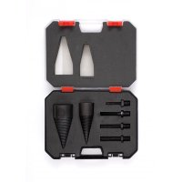 Set burghie pentru despicat lemn, 32mm/42mm, KD11248, Kraft&Dele - 4