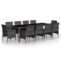 Set mobilier de gradina, 11 piese - 1
