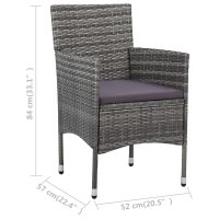Set mobilier de gradina, 11 piese - 8