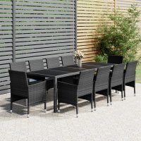 Set mobilier de gradina, 11 piese - 2