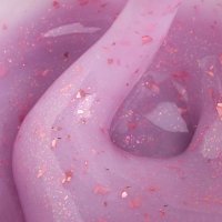 Liquid Polygel Everin 019 – Blushing Bride | HEMA &amp; TPO Free | Lila pastel cu sclipici roz-auriu - 1