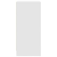 Dulap pentru incaltaminte alb din lemn prelucrat - 29,5x34x76 cm - 7