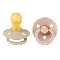 Set 2 suzete Colour Latex tetina rotunda 18 luni + VanillaBlush BIBS - 3
