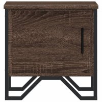 Set Noptiere Stejar Maro, 2 Buc., 40x30x40 cm, Lemn Prelucrat - 5
