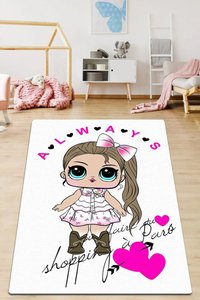 Covor antiderapant pentru copii Doll 150x200 cm - 1
