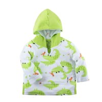 Poncho Baie UPF50 + Zoocchini 0-12 luni Alligator - 2