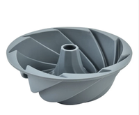 Forma Rotunda pentru Copt Torturi si Prajituri din Silicon, 22x9.5 cm - 1