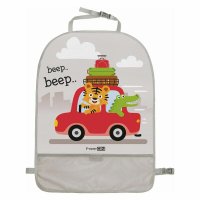 Protectie spatar auto FreeON Lion, 61x45 cm, cu buzunar pentru organizare - 1