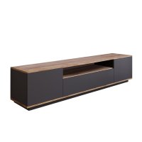 Consola TV Fr7 Antracit 180x44.6x44.5 cm - 6