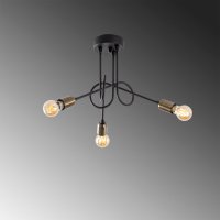 Lustra Viraj - Model 10875 Negru - 6