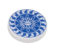 Striker Imitatie Carrom - Albastru, 41 x 7 mm - 1
