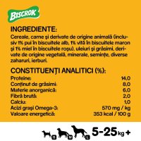 PEDIGREE Biscrok Multi Mix pentru Câini - Biscuiți cu Pui, Vită și Miel, 200g - 7