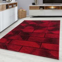 Covor Beta V1 200x290 cm - Rosu Elegant pentru Interior - 1