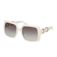 Ochelari de soare Guess GU00161 21P pentru dama, rama patrata alba - 1