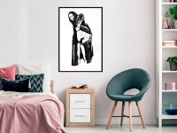 Poster - Moona Lisa, cu Ramă neagră, 20x30 cm - 2
