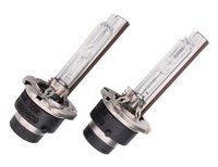 Set 2 becuri Xenon D2S White auto pentru far suport metalic 35W 6000K - 1