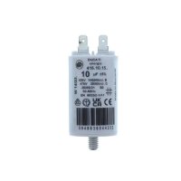 Condensator pornire motor 425V 10uF cu pin, Ducati Energia 416101564 - 1