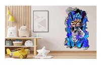 Sticker decorativ, Dragon ball Goku, Albastru, 90 cm, 1360STK-1 - 1
