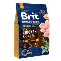 Brit Premium By Nature Adult Medium 3 kg - Hrana Completa pentru Câini Adulți - 1