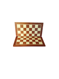 Tabla de sah pliabila - lemn no 5 - mahon - cu si fara notatie - 1