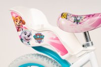 Bicicleta copii Toimsa Paw Patrol Girl 16 inch, cu cosulet frontal si scaunel pentru papusi, de la 5 ani, inaltimea recomandata 110-120 cm, scaun si ghidon reglabile, roti ajutatoare detasabile - 2