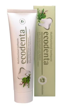 Ecodenta pasta de dinti multifunctionala cu 7 extracte din plante si Kalident, 100 ml - 1