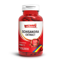 Extract de Schisandra AdNatura, 60 capsule pentru sanatate optima - 1